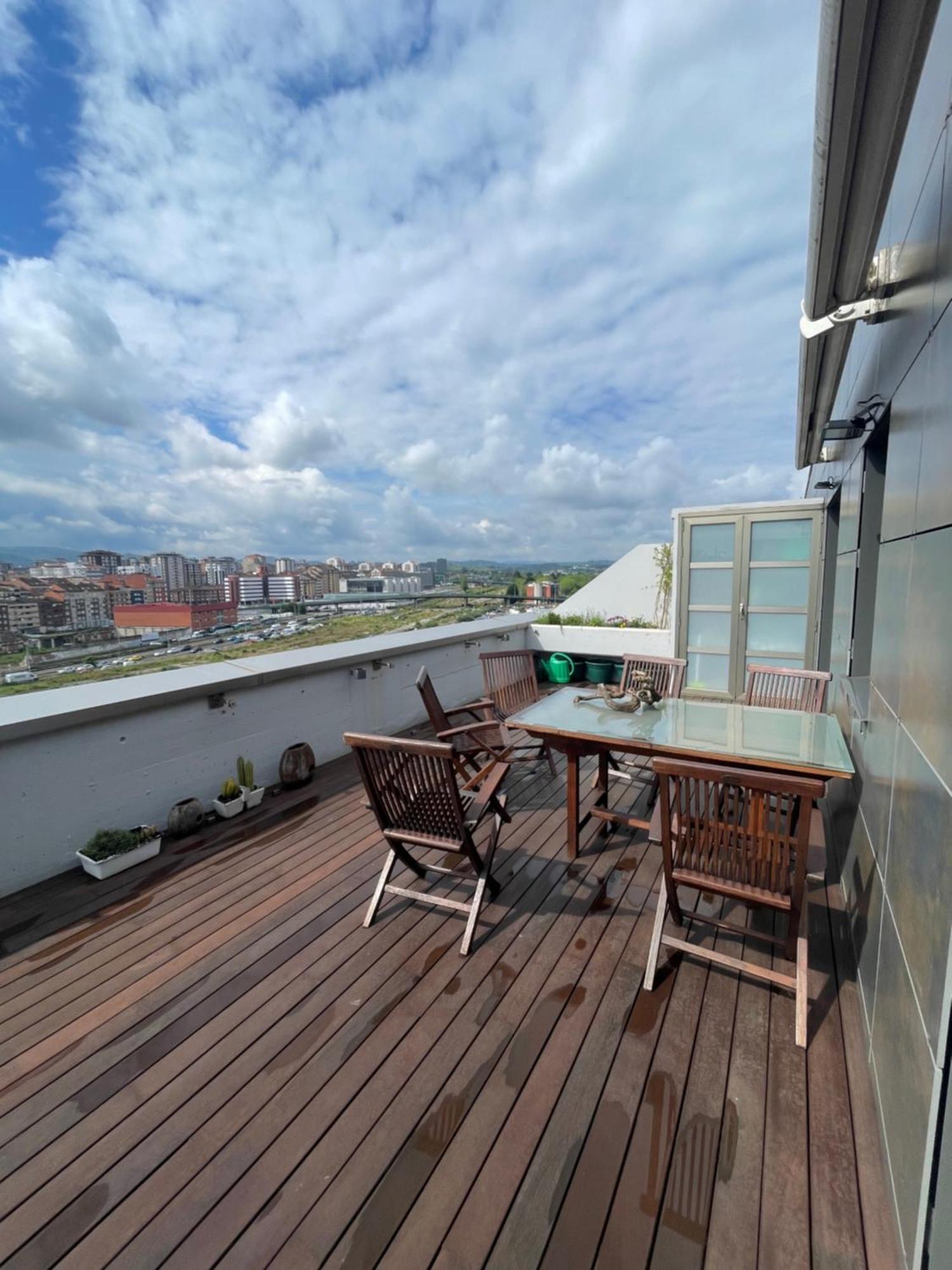 Appartement El Atico De La Playa Parking Gratis à Gijón Extérieur photo